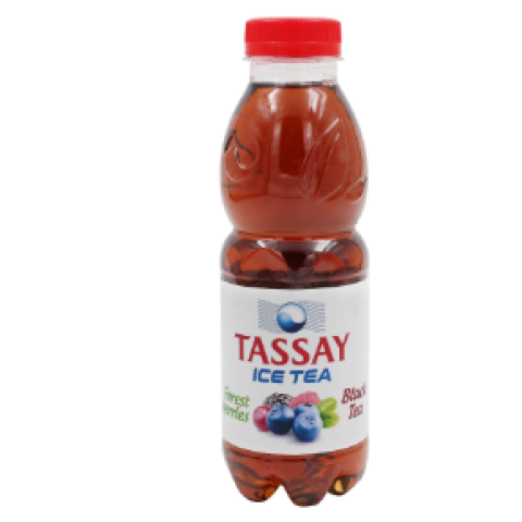 Чай черный Tassay "Ice tea" Лесные ягоды, 0,5л, пластик