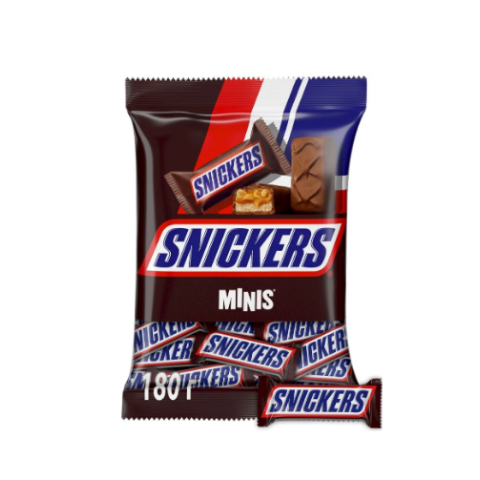 Конфеты Snickers minis, 180г