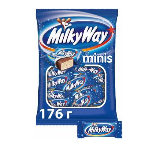 Конфеты Milky Way minis, 176г