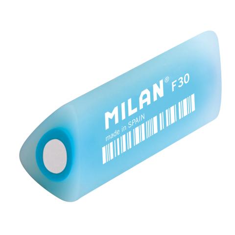 Ластик Cristal 5,1х2,5х2,5 см, треугольный полупрозрачный синий, Milan CPMF30