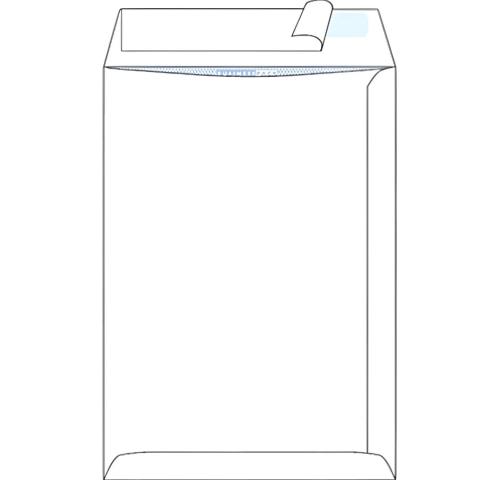 Конверт C4 229x324 мм, 120 г/кв.м, стрип, Businesspack