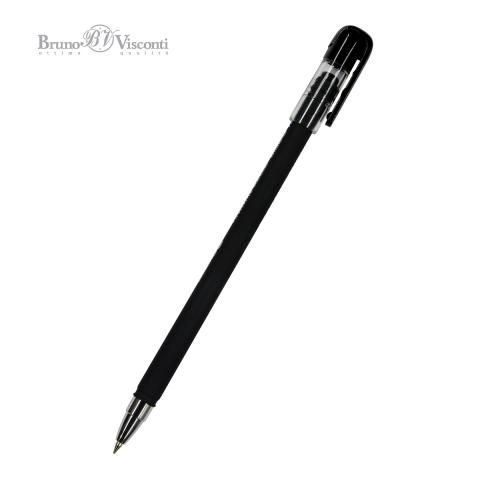 Ручка шариковая 0,5мм FirstWrite.Black, синий, Bruno Visconti 20-0235