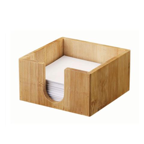 Подставка для для бумажного блока Бамбук, 10,8x10,8x5,8 см, Forofis