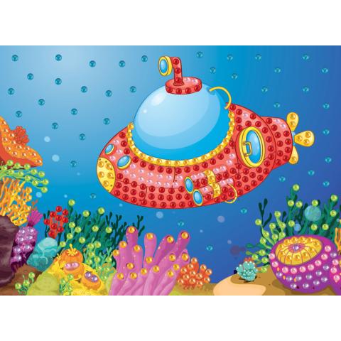 Мозаика 19,5x26,5 см №07 Подводная лодка, Hobbius MDS-05