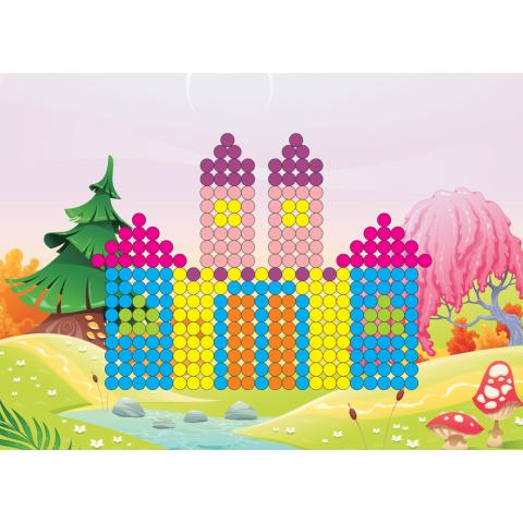 Мозаика 20,5x29 см №08 Замок, Hobbius MDS-06