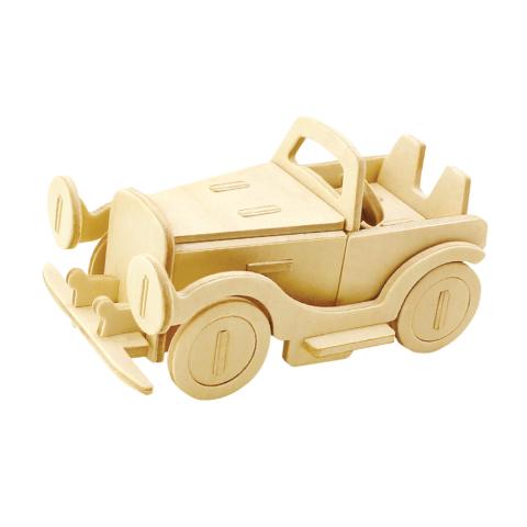Пазл 3D 25 элементов Классический автомобиль, REZARK ROT-015