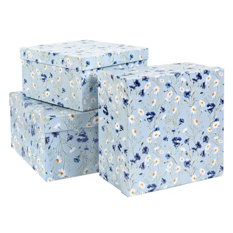 Набор подарочных коробок 3 шт, 01 Цветы, Stilerra SBOX-S4