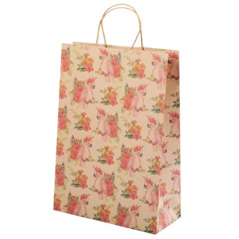 Пакет подарочный крафт 27,5x39х12 см, 150 г/кв.м, 01, Stilerra CKYM