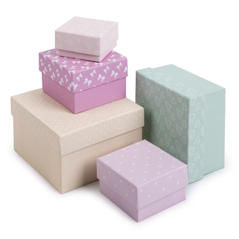 Набор подарочных коробок 5 шт, 05, Stilerra SBOX-S8-5