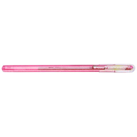 Ручка гелевая 1,0мм Hybrid Dual Metallic, розовый/зеленый и золотистый, Pentel K110-DMPX