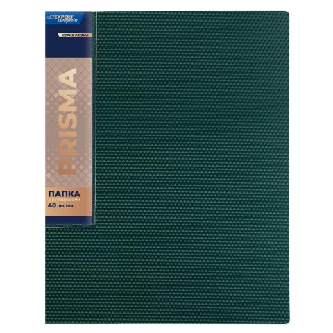 Папка файловая с 40 карманами, А4, PRISMA, изумрудный, Expert Complete EC211700110