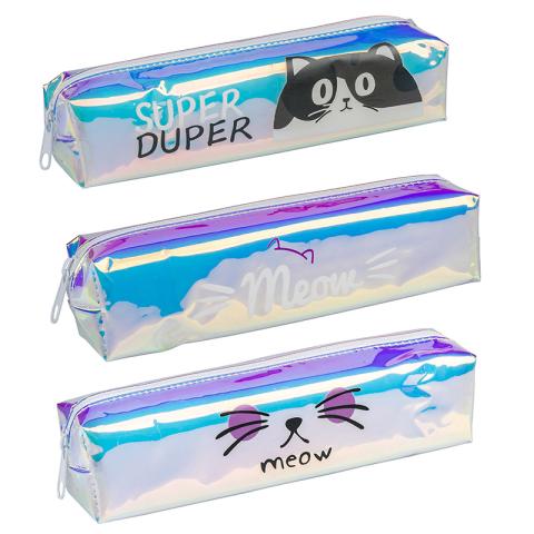 Пенал-косметичка 20x4x5 cм, ПВХ, Centrum Cat