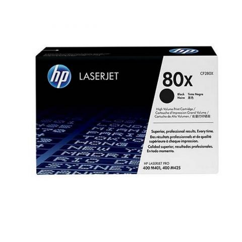 Картридж HP CF280A 80A для LaserJet Pro 400 M401, черный