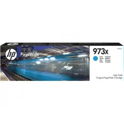 Картридж HP F6T81AE №973X для HP PageWide Pro 452/477 MFP струйный, голубой