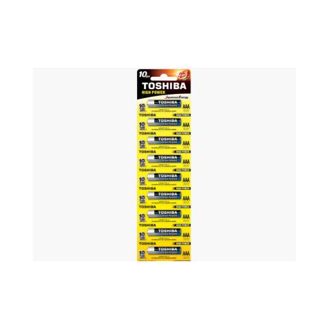 Батарейка Toshiba High Power, AAA/LR3 GCP BP-1, 1 шт