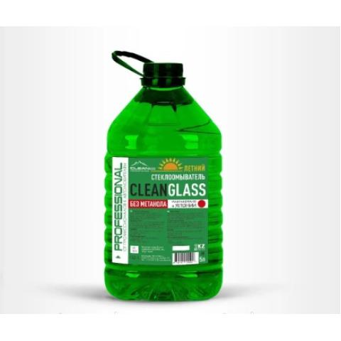Средство для мытья стеклянных поверхностей CLEAN GLASS Летний, 5л