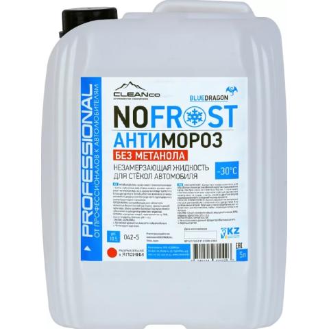 Жидкость-омыватель Nofrost "Blue Dragon", 5 л, -30, канистра
