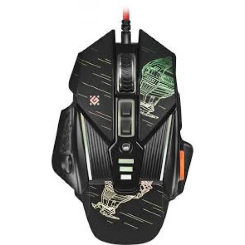 Мышь проводная игровая Defender sTarx GM-390L оптика, 8 кнопок, грузики, 3200 dpi