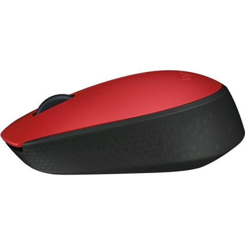 Мышь беспроводная Logitech M170, красный (910-004648)