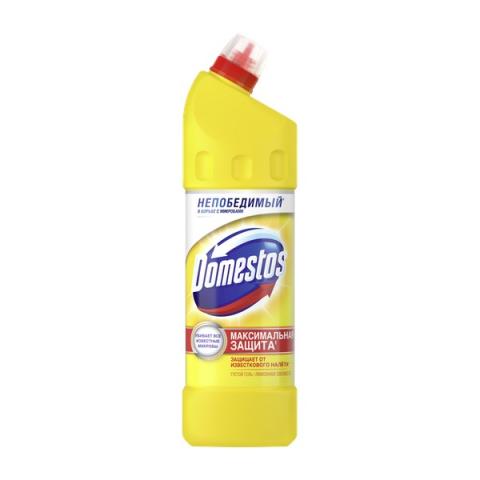 Средство чистящее для сантехники Domestos Лимонная свежесть, 1л