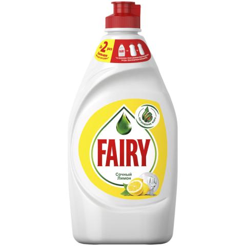 Средство для мытья посуды Fairy Сочный лимон, 450мл