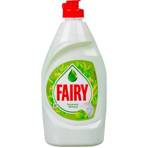 Средство для мытья посуды Fairy Зеленое яблоко, 450мл