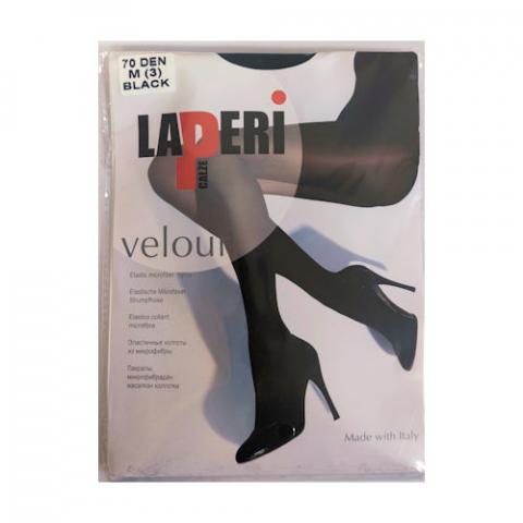Колготки VELOUR 70 den, M (3), black, La Peri