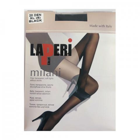 Колготки MILANI 20 den, XL (5), black, La Peri