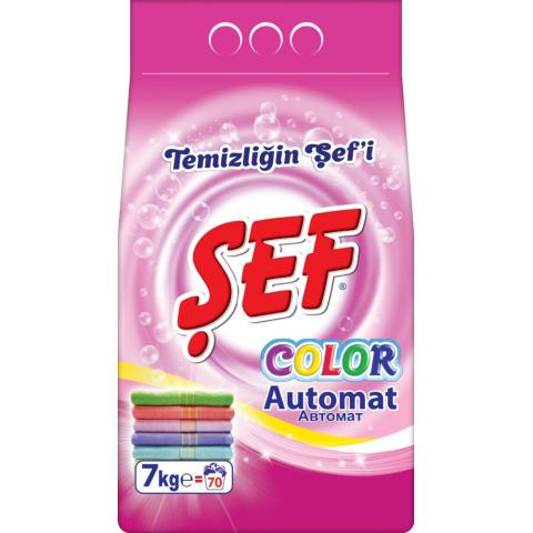 Стиральный порошок Color Automat, автомат, 7кг, SEF