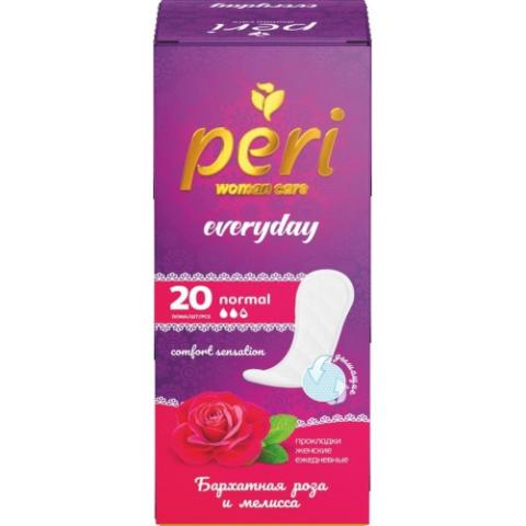 Прокладки ежедневные PERI Бархатная роза и мелисса, 20 шт, PR-1, SG
