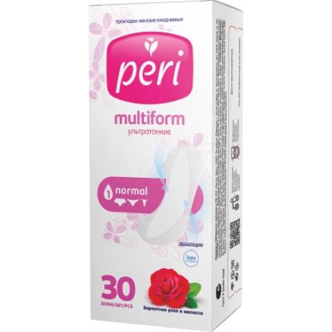 Прокладки ежедневные PERI MULTIFORM Бархатная роза и мелисса, 30 шт, PR-11, SG