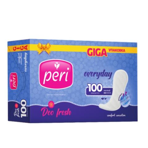 Прокладки ежедневные PERI Deo fresh, 100 шт, PR-28, SG