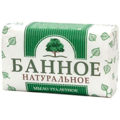 Мыло туалетное Банное, 180г, Рецепты чистоты