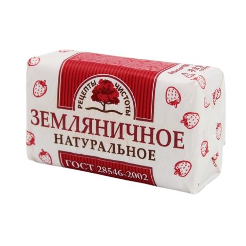 Мыло туалетное Земляничное Натуральное, 180гр