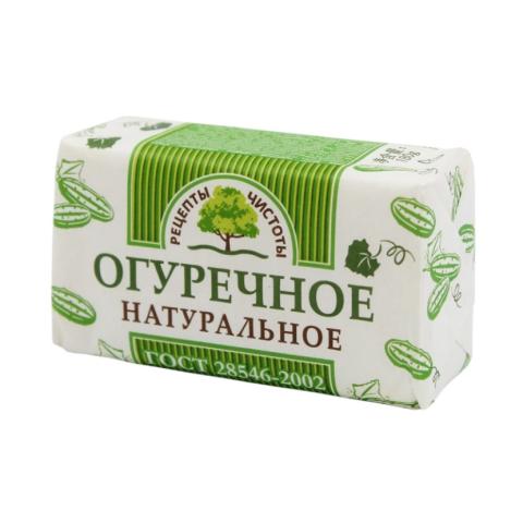 Мыло туалетное Огуречное Натуральное, 180гр