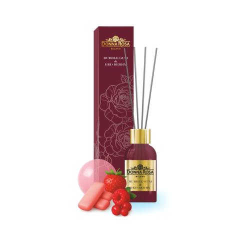 Аромадиффузор "Bubble Gum & Red Berry" 65 мл, Donna Rosa