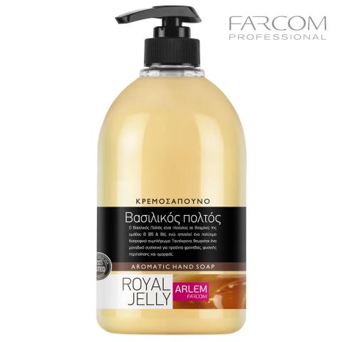 Мыло жидкое Arlem Royal Jelly, с дозатором, 1000 мл, Farcom