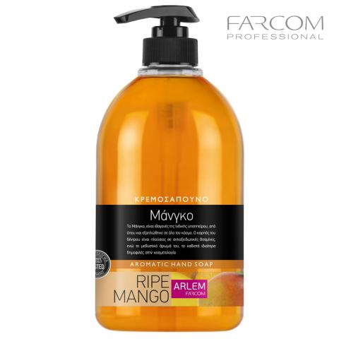 Мыло жидкое Arlem Манго, с дозатором, 1000 мл, Farcom
