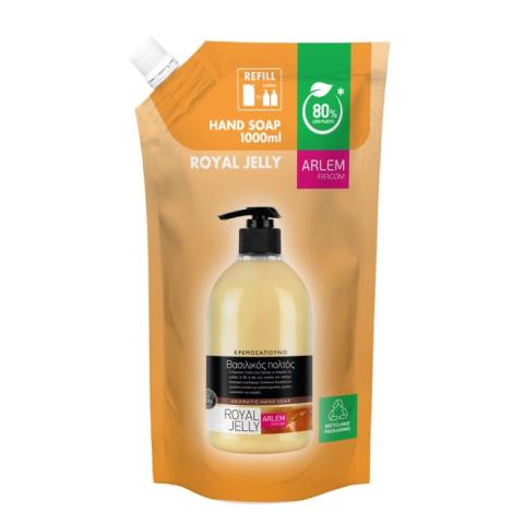 Мыло жидкое Arlem Refill Royal Jelly, в мягкой упаковке, 1000 мл, Farcom