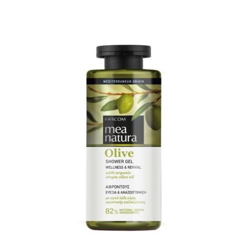 Гель для душа Farcom Mea Natura Olive Wellness & Revival, 300 мл
