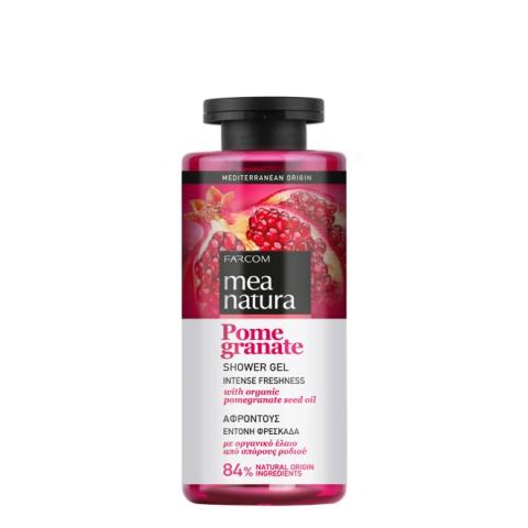 Гель для душа Farcom Mea Natura Pomegranate, 300 мл
