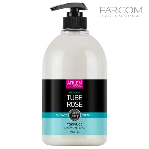 Гель для душа Farcom Arlem Тубероза с дозатором, 1 л