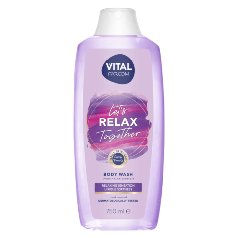 Гель для душа Farcom Vital Relax мускус, 750 мл