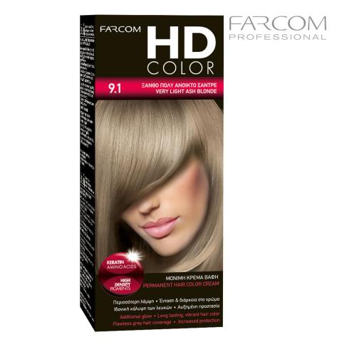 9.1 Краска для волос HDCOLOR, 60 мл