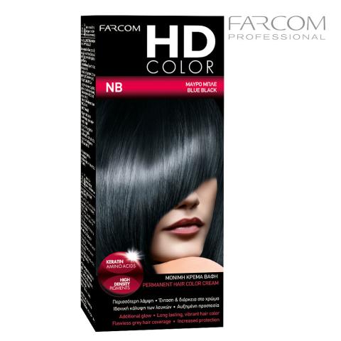 Blue Black Краска для волос HDCOLOR, 60 мл