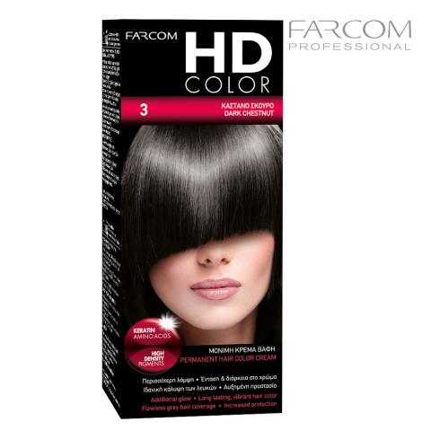 3 Краска для волос HDCOLOR, 60 мл