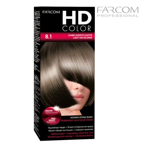8.1 Краска для волос HDCOLOR, 60 мл