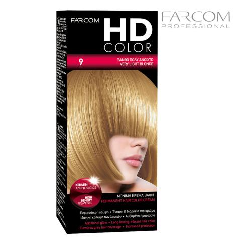 9 Краска для волос HDCOLOR, 60 мл