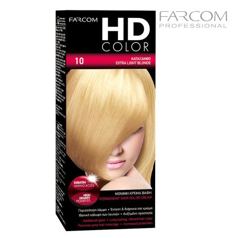 10 Краска для волос HDCOLOR, 60 мл