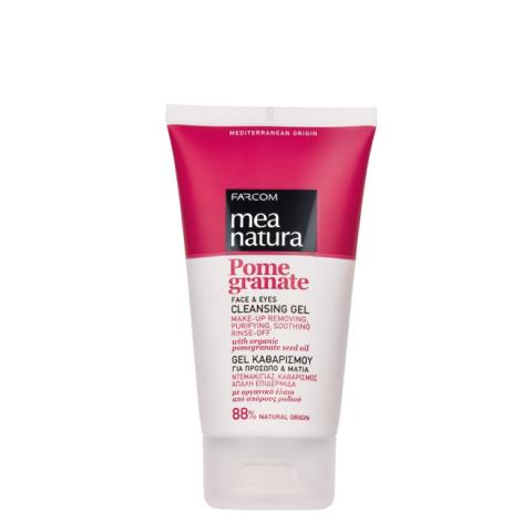Очищающий гель для лица и глаз MEA NATURA POMEGRANATE, 150 мл